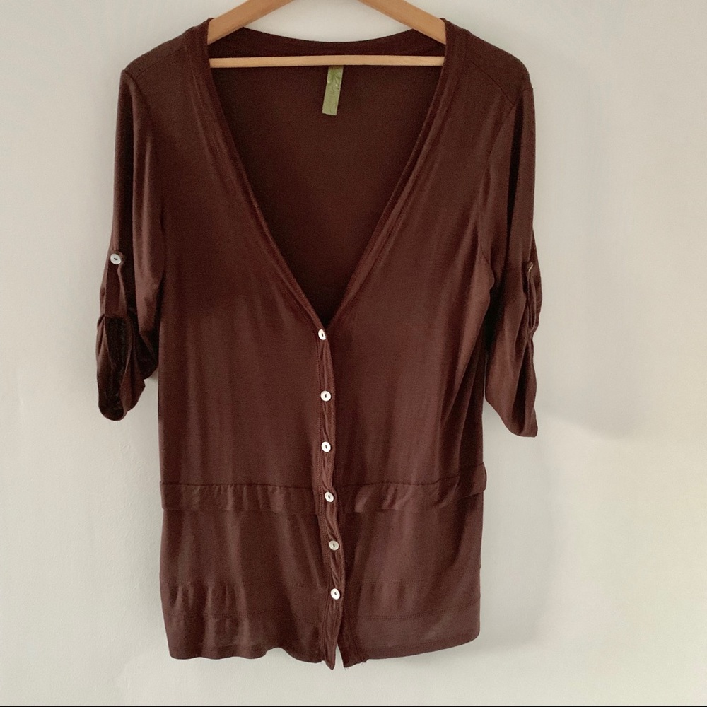 Whisper Brown Medium Light Cover Up/Cardigan
